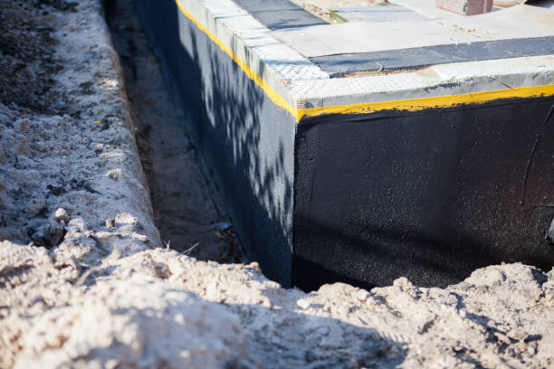 SJ Waterproofing Pros completing home waterproofing near Darien Center, NY